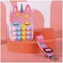 Icon Τσαντάκι Anti-Stress Unicorn Fancy Πολύχρωμο  Τσαντάκια Διαφόρων Χρήσεων