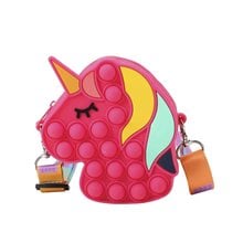 Icon Τσαντάκι Anti-Stress Unicorn 2 Fancy Φούξια  Τσαντάκια Διαφόρων Χρήσεων