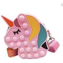 Icon Τσαντάκι Anti-Stress Unicorn 2 Fancy Ροζ  Τσαντάκια Διαφόρων Χρήσεων