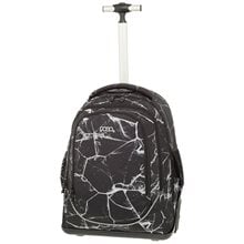 Polo Σακίδιο Trolley Μικρό Uplow Black/White Craft 901253-8263  Σχολικές Τσάντες