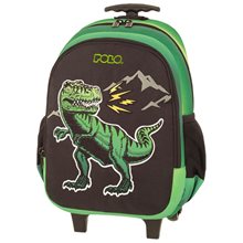 Polo Σακίδιο Trolley Junior Frenzi Dinosaur 901051-8302  Τσάντες Νηπιαγωγείου