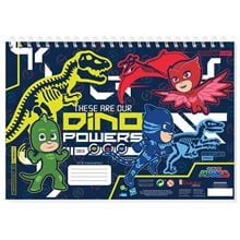 Μπλοκ Ζωγραφικής Α4 30 Φύλλα PJMASKS  Βιβλία Ζωγραφικής Αυτοκόλλητα