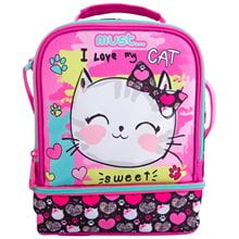 Τσαντάκι Φαγητού Ισοθερμικό Must Yammy 22x16x28 Cute Cat  Τσαντάκια Φαγητού