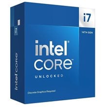 INTEL CPU CORE i7 14700KF, 20C/28T, up to 5.60GHz, CACHE 33MB, SOCKET LGA1700 14th GEN, BOX, 3YW.  Επεξεργαστές