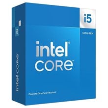 INTEL CPU CORE i5 14400F, 10C/16T, up to 4.7GHz, CACHE 20MB, SOCKET LGA1700 14th GEN, BOX, FAN, 3YW.  Επεξεργαστές