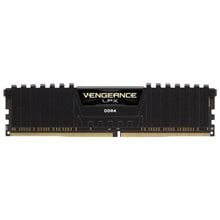 CORSAIR RAM DIMM XMS4 16GB CMK16GX4M1E3200C16, DDR4, 3200MHz, LATENCY 16-20-20-38, 1.35V, VENGEANCE LPX, XMP 2.0,  BLACK, LTW.  Μνήμες RAM