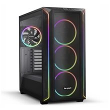 BEQUIET PC CHASSIS SHADOW BASE 800 FX BLACK BGW63, MIDI TOWER ATX, ARGB LIGHTING, W/O PSU, Front: 3x Light Wings 140mm PWM, Rear: 1x Light Wings 140mm PWM, 3YW.  Κουτιά Desktop