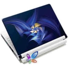 LAMTECH 9.2'-12.4' LAPTOP SKIN BLUE FLOWER  Μεμβράνες