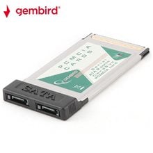 GEMBIRD SERIAL ATA CARDBUS PCMCIA CARD 2 SATA PORTS  Κάρτες Γραφικών