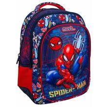 Σακίδιο Πλάτης Must 32x18x43 3Θήκες Spiderman  Σχολικές Τσάντες