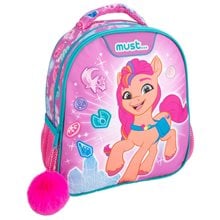 Σακίδιο Πλάτης Νηπιαγωγείου Must 27χ10χ31 2Θήκες My Little Pony  Τσάντες Νηπιαγωγείου