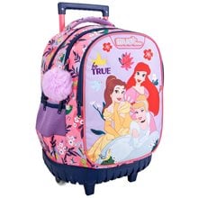 Τσάντα Τρόλευ Must με 3 Θήκες 34x20x44  Princess Be True  Σχολικές Τσάντες