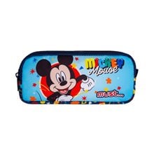 Κασετίνα Βαρελάκι Must 2 Φερμουάρ 21x6x9cm Mickey Mouse  Κασετίνες Άδειες