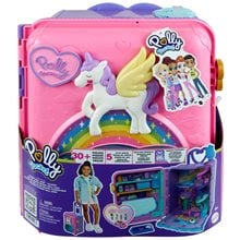 Mattel Polly Pocket Pollyville Βαλιτσάκι - Λούνα Παρκ HKV43  Κούκλες Μόδας