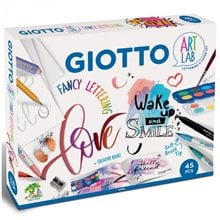 Σετ Δημιουργίας Giotto Art Lab Fancy Lettering 45τμχ.  Σχολικά Σετ Δώρων