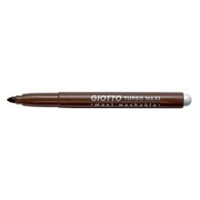 Μαρκαδόρος Giotto 12 Τεμ, Turbo Maxi Καφέ  Μαρκάδοροι Χονδρής Γραφής