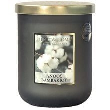 Κερί Αρωματικό Heart & Home Άνθος Βαμβακιού 320g  Κεριά & Αξεσουάρ