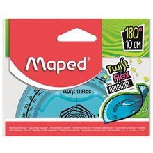 Μοιρογνωμόνιο Maped Twist n  Flex 180o 10cm  Μοιρογνωμόνια