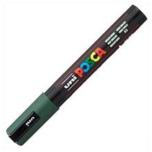 Μαρκαδόρος UNI Posca PC-5M English Green Κυπαρισσί  Μαρκαδόροι