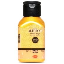 Ακρυλικό Χρώμα Artdeco75ml Μεταλλικό Gold 3721  Ακρυλικά Χρώματα Ζωγραφικής