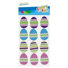 Πασχαλινά  Decor Αυγά 12τμχ  Stickers
