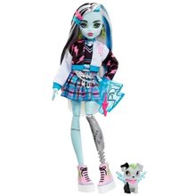 Mattel Monster High Doll, Frankie Stein With Accessories And Pet, Posable Fashion  Κούκλες Μόδας