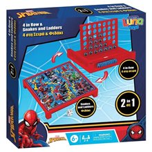 Επιτραπέζιο Παιχνίδι 4 Στην Σειρά & Φιδάκι Spiderman 29x29x6εκ 000508311  Επιτραπέζια Παιδικά