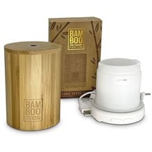 Bamboo Ultrasonic Aroma Diffuser Διαχύτης για Ελαια  Αρωματικά Χώρου