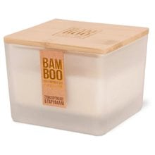 Κερί Αρωματικό BAMBOO 320g ΞΥΣΜΑ ΠΟΡΤΟΚΑΛΙΟΥ & ΓΑΡΥΦΑΛΛΟ  Κεριά & Αξεσουάρ