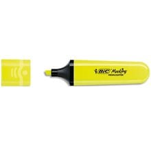 Μαρκαδόρος Υπογράμμισης Bic Flat B12 Neon Yellow  Μαρκαδόροι