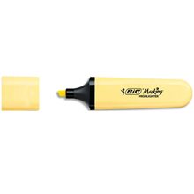 Μαρκαδόρος Υπογράμμισης Bic Flat B12 Pastel Yellow  Μαρκαδόροι