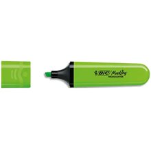Μαρκαδόρος Υπογράμμισης Bic Flat B12 Neon Green  Μαρκαδόροι