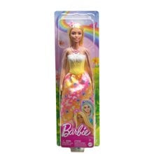 Mattel Barbie Core Royals Πορτοκαλί Ανταύγιες HRR09  Barbie