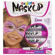Χρώματα Προσώπου Carioca Mask Up Princess 3τεμ.  Χρώματα Προσώπου