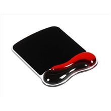 Kensington Duo Gel Mouse Pad με Στήριγμα Καρπού 240x182x25mm Κόκκινο/Μαύρο 62402  Mousepads