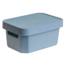 Κουτί Αποθήκευσης Πλαστικό με Καπάκι Cyclops 4.5L 26x17.5x12.3cm Μπλε  Κουτιά Αρχείου