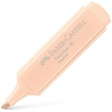 Μαρκάδορος Υπογράμμισης Faber-Castell Παστέλ Powder Σομον 154696  Μαρκαδόροι