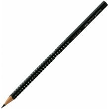 Μολύβι Τριγωνικό Faber Castell Sparkle Μαύρο 118299  Μολύβια