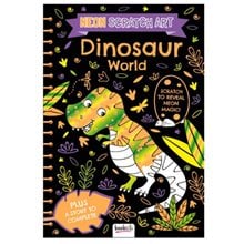 Scratch Art Fun: Dinosaur World  SCR-2  Χειροτεχνίες-Κατασκευές Για Παιδιά