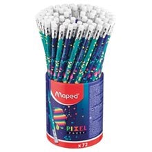 Μολύβι Maped Pixel HB με Γόμα 851818  Μολύβια