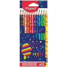 Ξυλομπογιές Maped Pixel 12τμχ 862204  Ξυλομπογιές