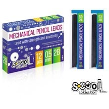 Μύτες Scool Μηχανικών Μολυβιών 0.5mm 2B (24pcs)  Μολύβια