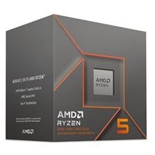 AMD CPU RYZEN 5 8500G, 6C/12T, 3.5-5.0GHz, CACHE 6MB L2+16MB L3, SOCKET AM5, GPU, BOX, FAN, 3YW.  Επεξεργαστές