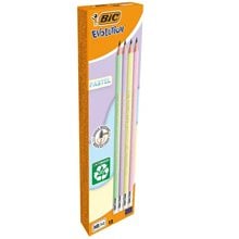 Μολύβι Bic Evolution Pastel Με Γόμα B12 HB/2  Μολύβια