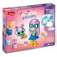 Σετ Μοντελισμού Maped Plaster Friend Super Avatar 907219  Κατασκευές