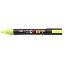Μαρκαδόρος UNI Posca PC-5M Φωσφοριζέ Κίτρινο  Μαρκαδόροι