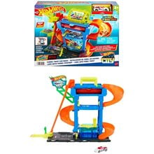 Mattel Hot Wheels City Tunnel Twist Car Wash HTN80  Hot Wheels - Matchbox - Πίστες