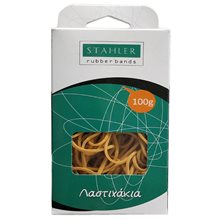 Λάστιχο Κίτρινο σε Κουτάκι 100γρ. Διάμετρος 60mm Μήκος 95mm E060  Κλιπ - Συνδετήρες- Λάστιχα