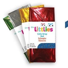 Σελοφάν Διάφανο The littlies 70x100 2τεμ.  Χαρτιά Περιτυλίγματος