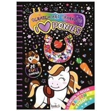 Scratch Art Sparkles: Ponies  SCR-11  Χειροτεχνίες-Κατασκευές Για Παιδιά
